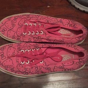HOT PINK Hello Kitty VANS